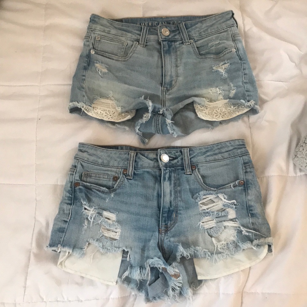 American Eagle Hi-rise Shorts
